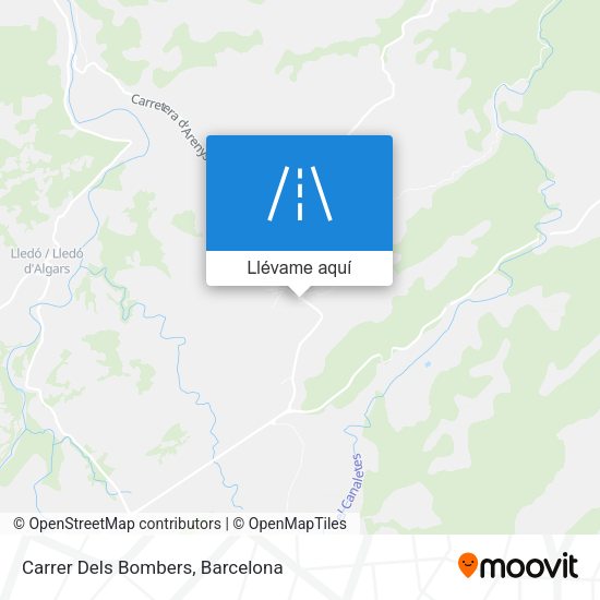 Mapa Carrer Dels Bombers
