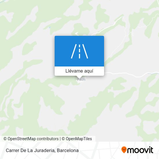 Mapa Carrer De La Juraderia