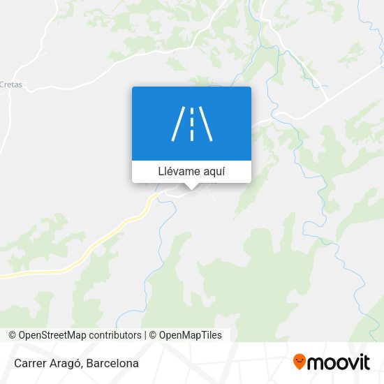 Mapa Carrer Aragó