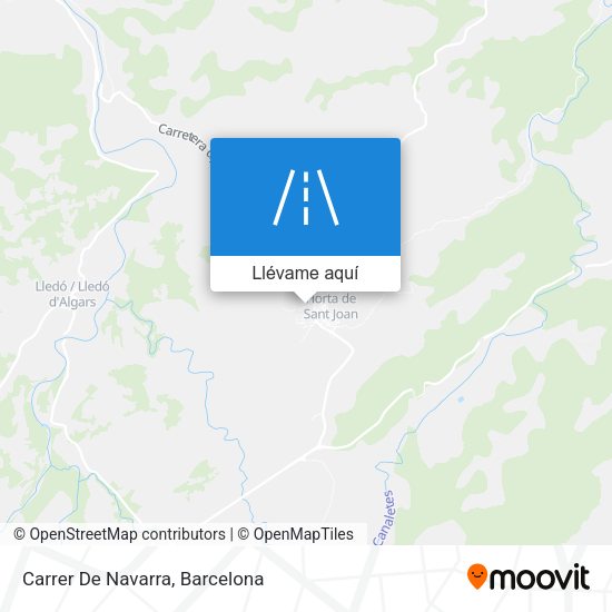 Mapa Carrer De Navarra