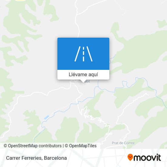 Mapa Carrer Ferreries