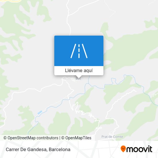 Mapa Carrer De Gandesa