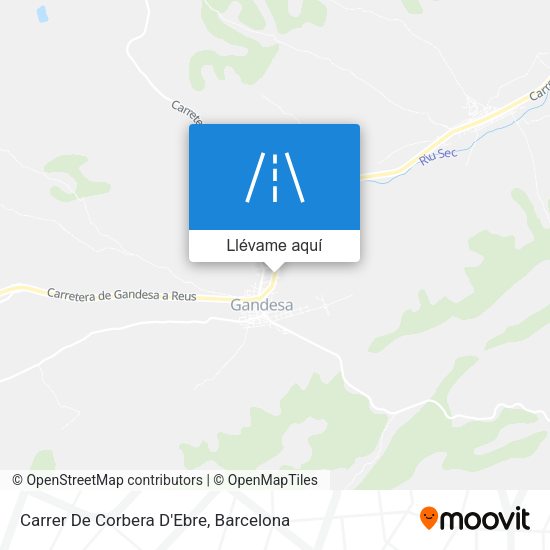Mapa Carrer De Corbera D'Ebre