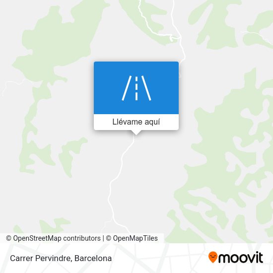 Mapa Carrer Pervindre