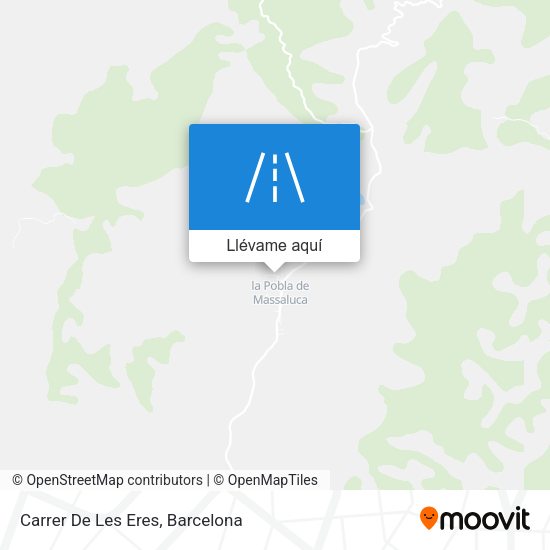 Mapa Carrer De Les Eres