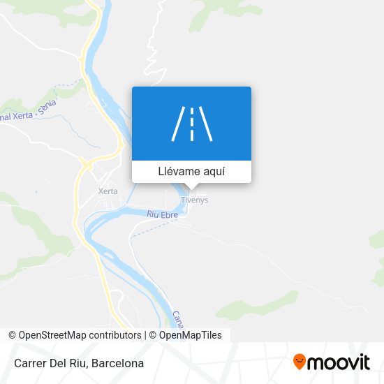 Mapa Carrer Del Riu