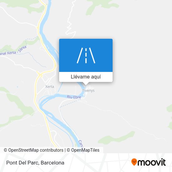 Mapa Pont Del Parc