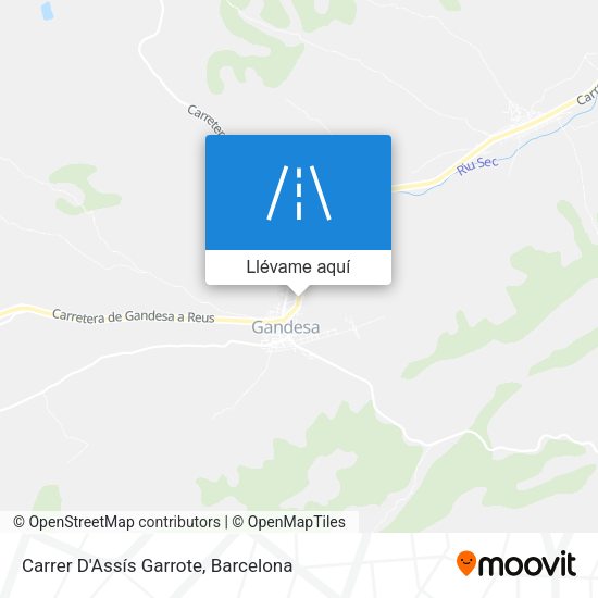 Mapa Carrer D'Assís Garrote