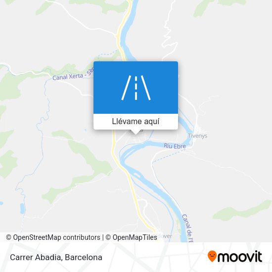 Mapa Carrer Abadia
