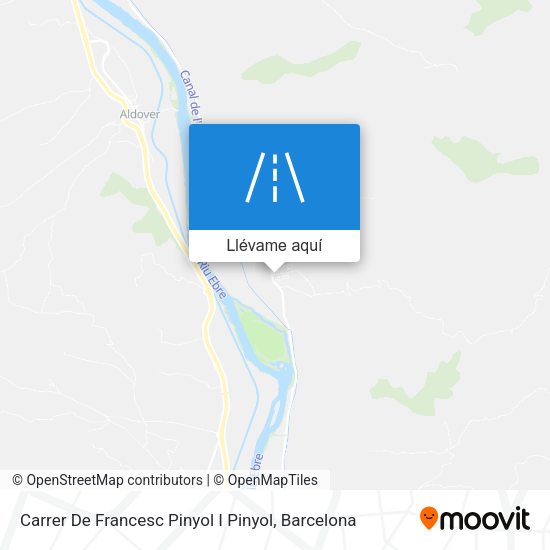 Mapa Carrer De Francesc Pinyol I Pinyol