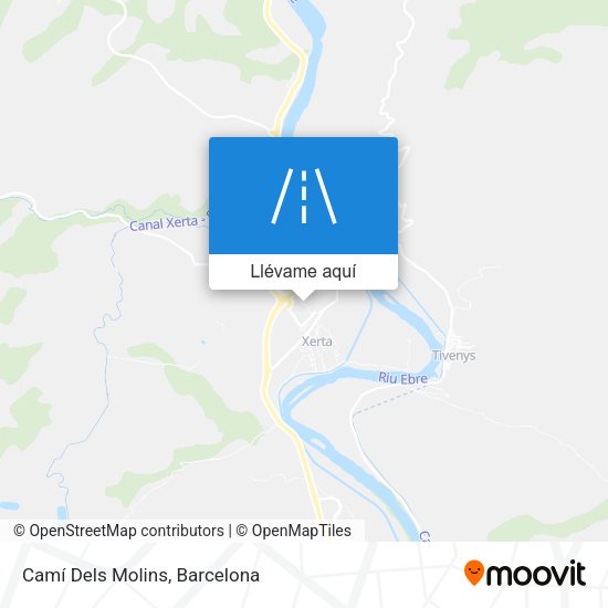 Mapa Camí Dels Molins