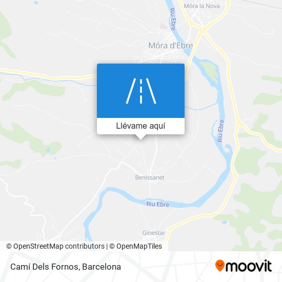 Mapa Camí Dels Fornos