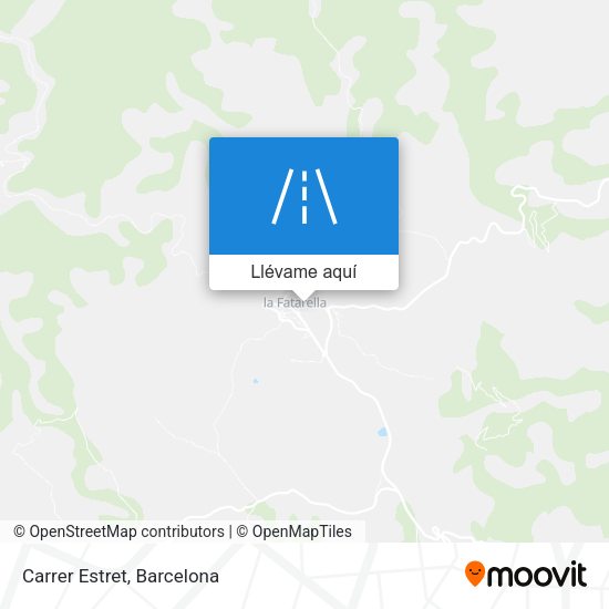 Mapa Carrer Estret