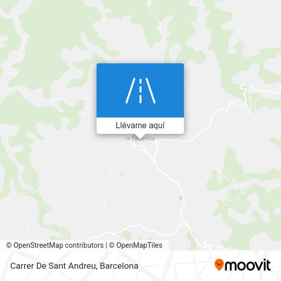 Mapa Carrer De Sant Andreu