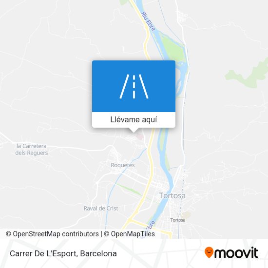 Mapa Carrer De L'Esport