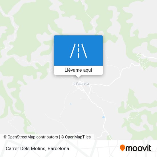 Mapa Carrer Dels Molins