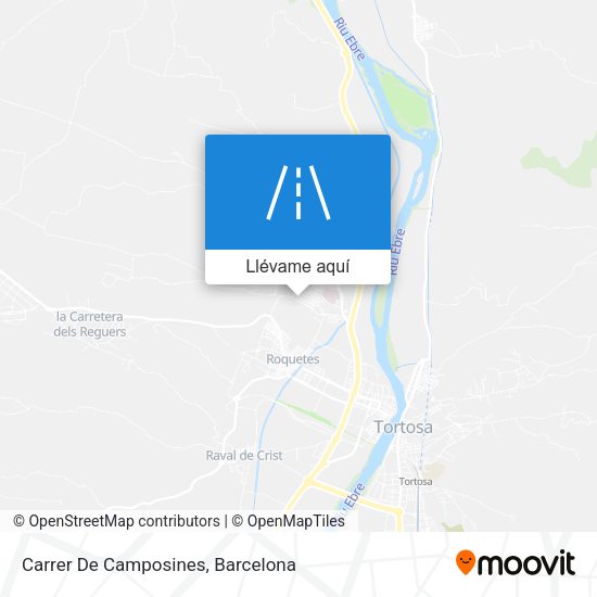 Mapa Carrer De Camposines