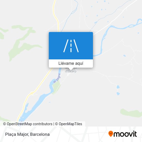 Mapa Plaça Major