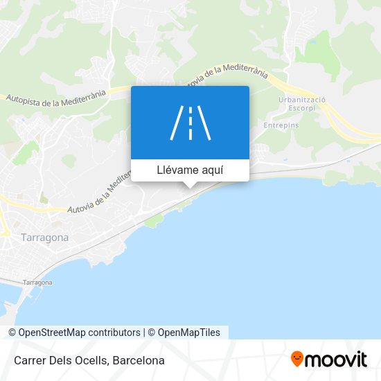 Mapa Carrer Dels Ocells