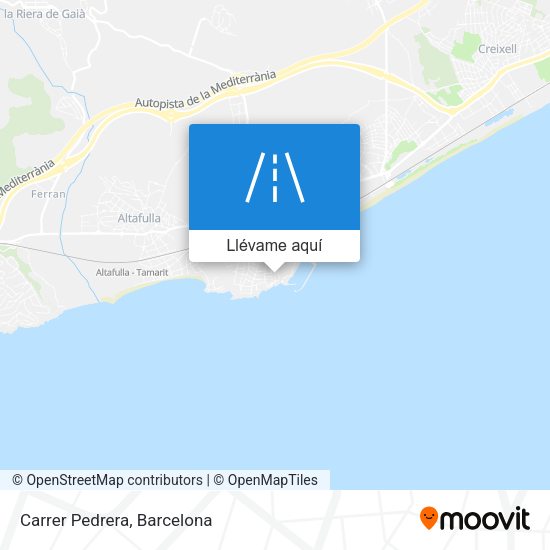 Mapa Carrer Pedrera