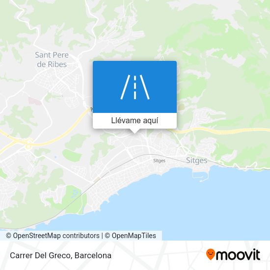 Mapa Carrer Del Greco