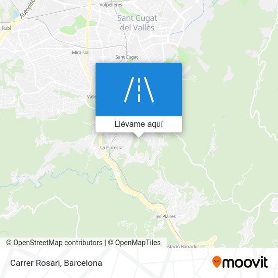Mapa Carrer Rosari
