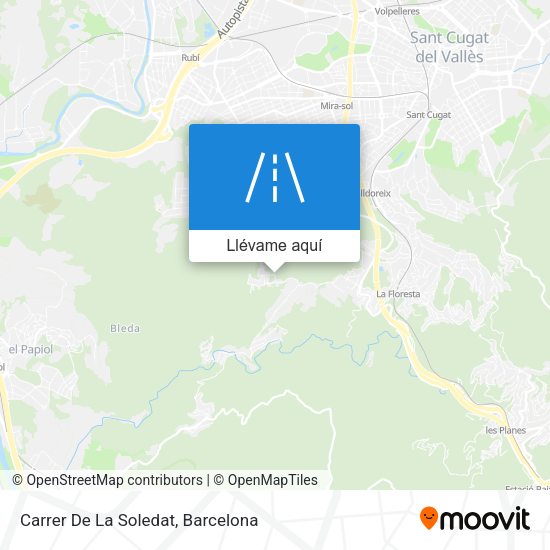 Mapa Carrer De La Soledat