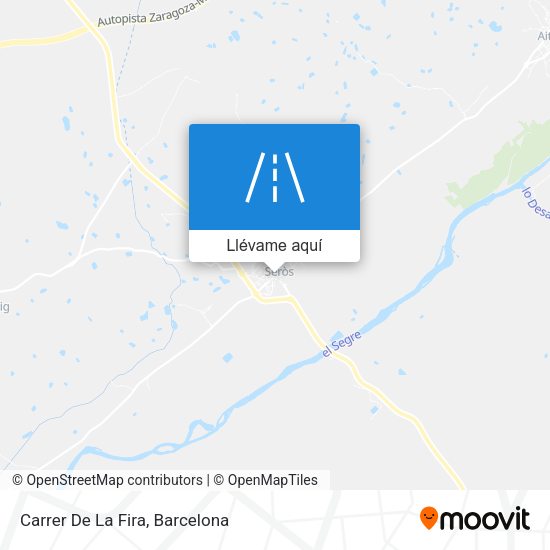 Mapa Carrer De La Fira