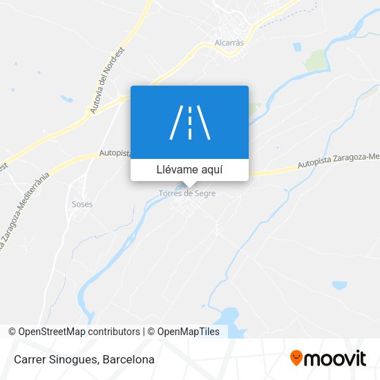 Mapa Carrer Sinogues