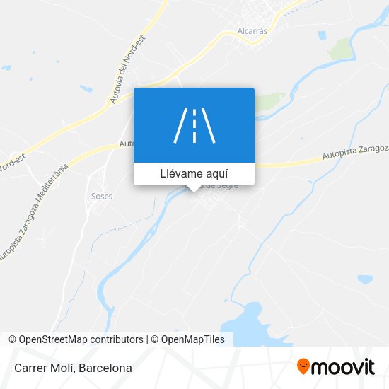 Mapa Carrer Molí