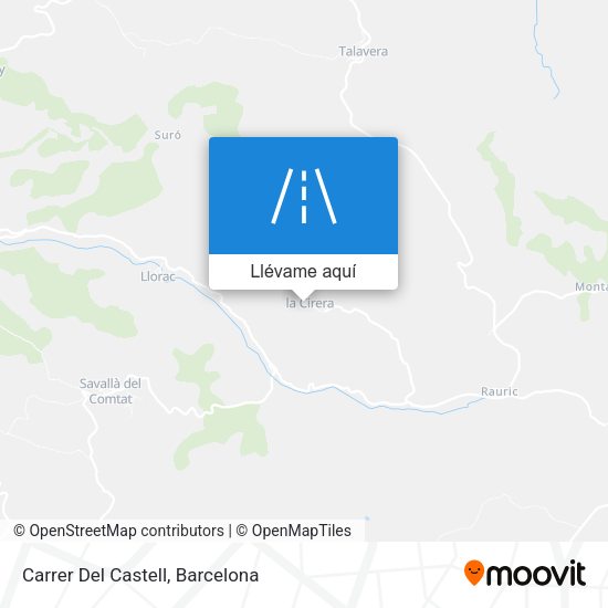 Mapa Carrer Del Castell