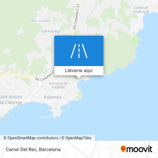 Mapa Carrer Del Rec