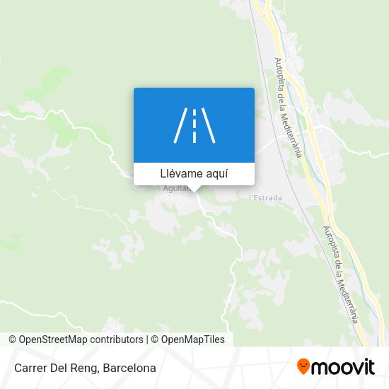 Mapa Carrer Del Reng