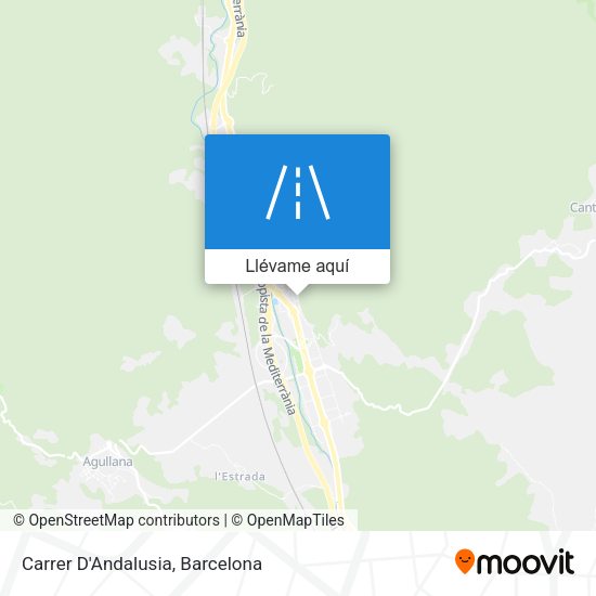 Mapa Carrer D'Andalusia