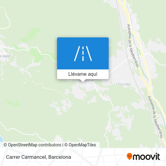 Mapa Carrer Carmancel