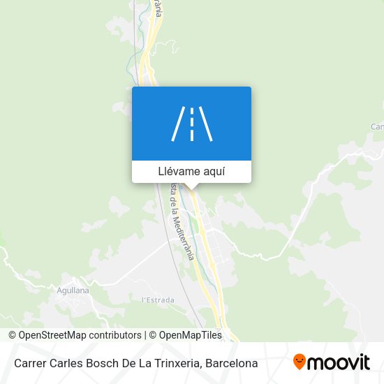 Mapa Carrer Carles Bosch De La Trinxeria