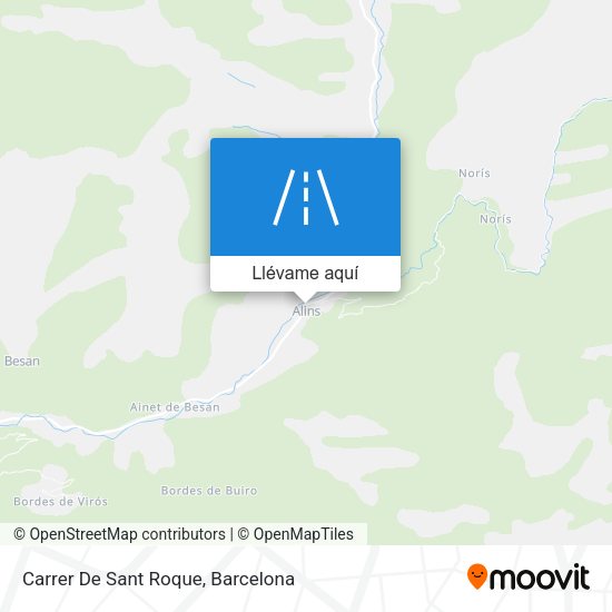 Mapa Carrer De Sant Roque