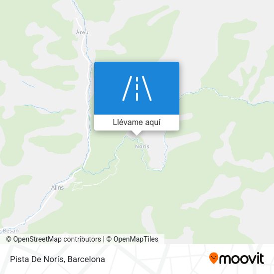 Mapa Pista De Norís