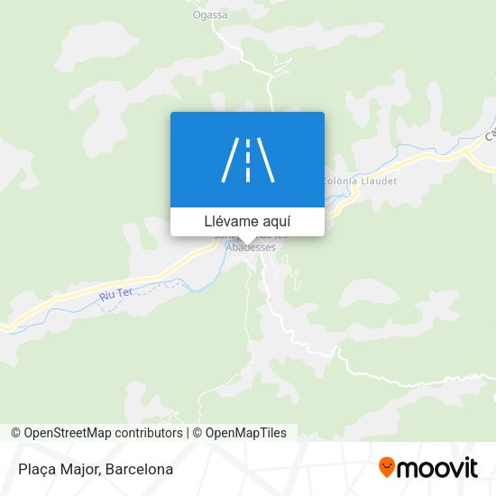 Mapa Plaça Major