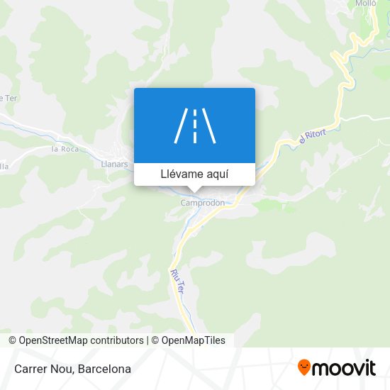 Mapa Carrer Nou