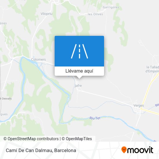 Mapa Camí De Can Dalmau