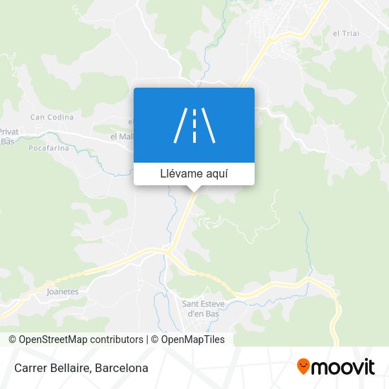 Mapa Carrer Bellaire