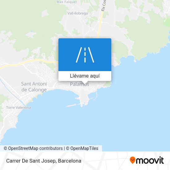 Mapa Carrer De Sant Josep
