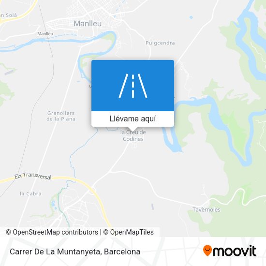 Mapa Carrer De La Muntanyeta