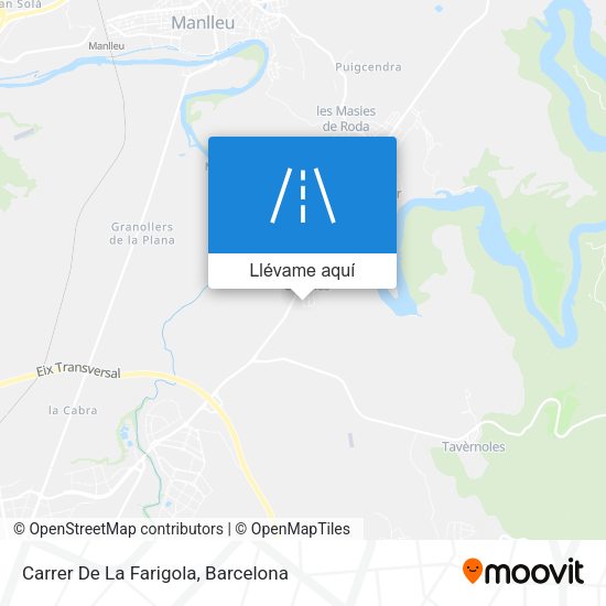 Mapa Carrer De La Farigola
