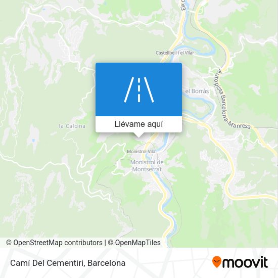 Mapa Camí Del Cementiri
