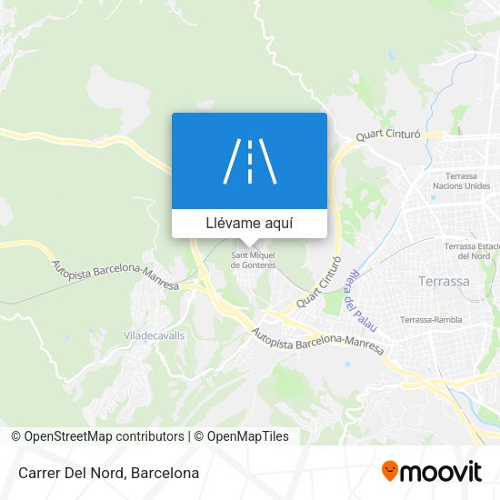 Mapa Carrer Del Nord