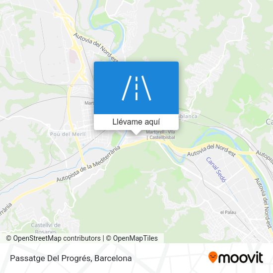 Mapa Passatge Del Progrés