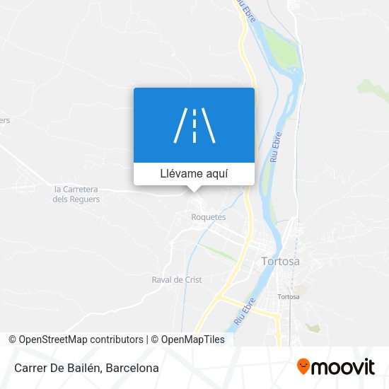 Mapa Carrer De Bailén