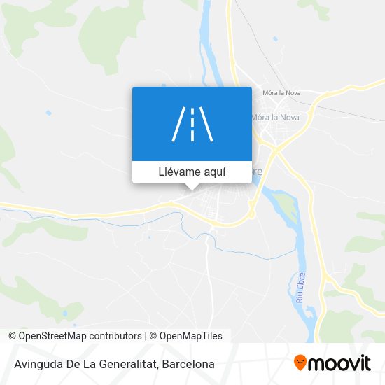 Mapa Avinguda De La Generalitat